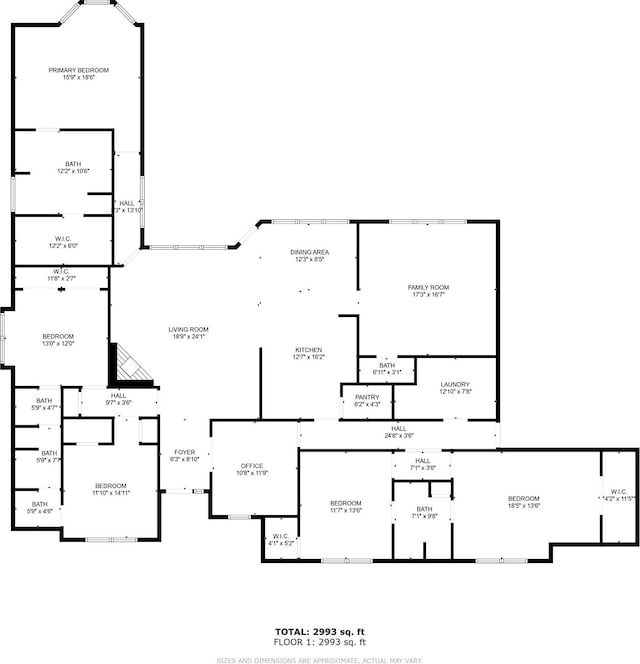 1233 Fox Hunt Trl, Willow Park, TX 76087 - home floor plan