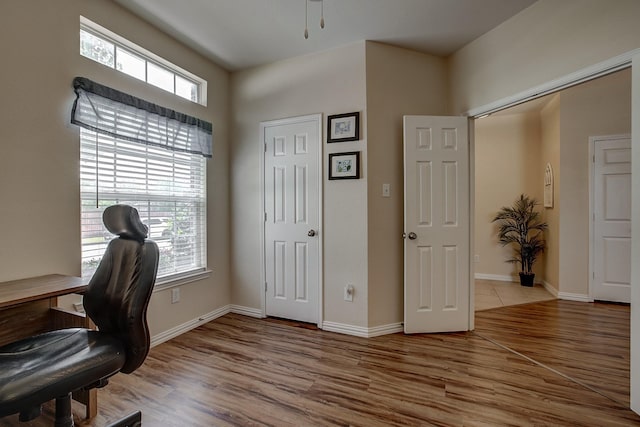 1300 Shelby Ct, Wylie, TX 75098 - office space featuring wood finished floors and baseboards
