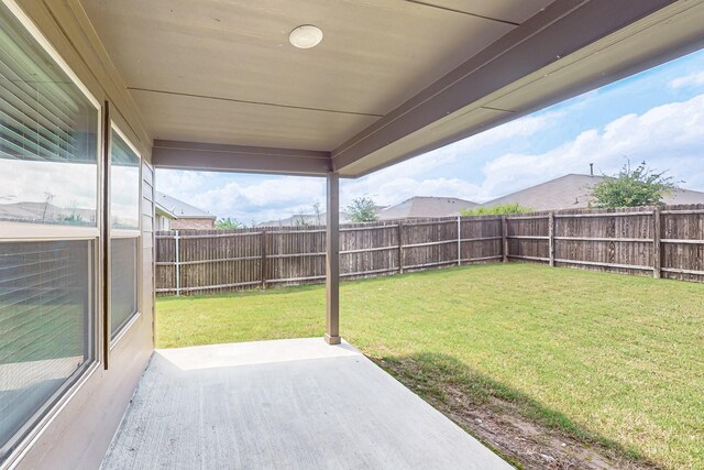 4612 Corktree Ln, Fort Worth, TX 76036 - view of yard featuring a patio area