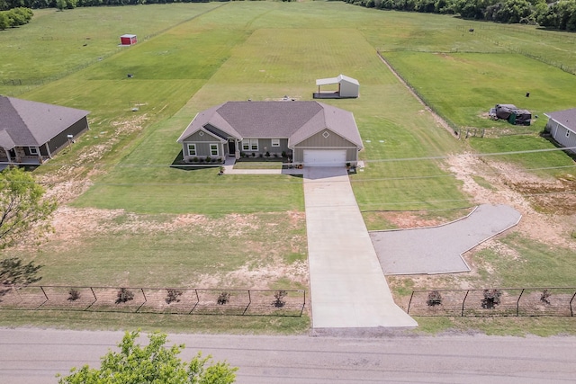 505 Advance Rd, Weatherford, TX 76088 - overview of rural landscape with a pastoral area