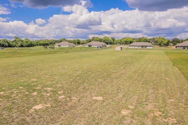 505 Advance Rd, Weatherford, TX 76088 - view of yard with a view of countryside