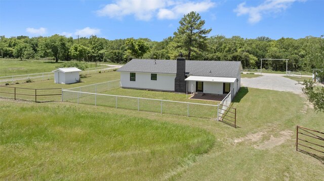 698 County Road 3825, Bridgeport, TX 76458 - aerial view of sparsely populated area