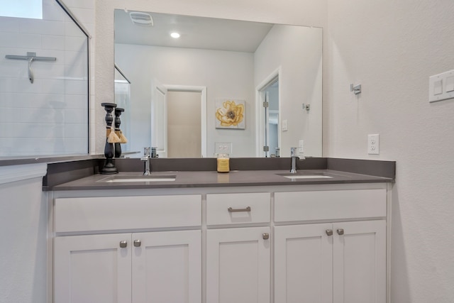 15720 Redgrave Dr, Fort Worth, TX 76247 - bathroom with double vanity