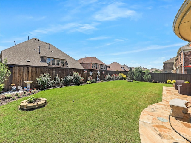 2165 Hidalgo Ln, Frisco, TX 75034 - view of yard with a patio area