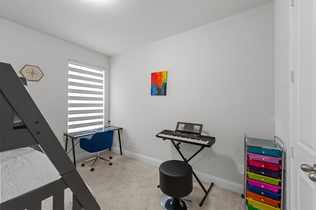 10969 Coastal Violet Rd, Frisco, TX 75035 - office area featuring carpet flooring and baseboards