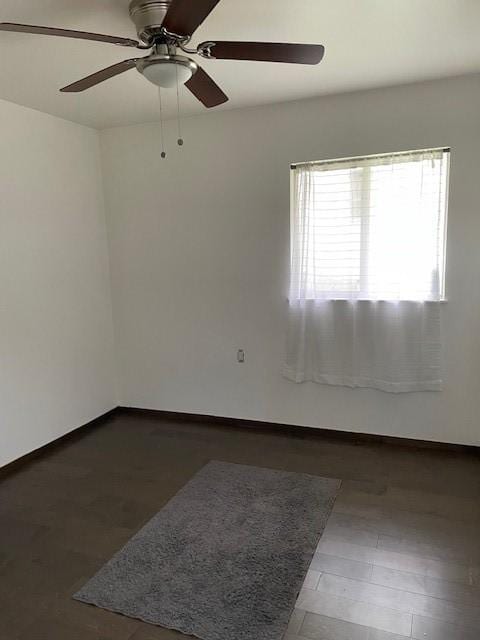 3304 Gorton Rd, Shreveport, LA 71119 - unfurnished room with baseboards and ceiling fan