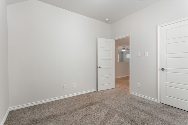 2148 Miramar Dr, Little Elm, TX 75068 - empty room featuring carpet, baseboards, and ceiling fan