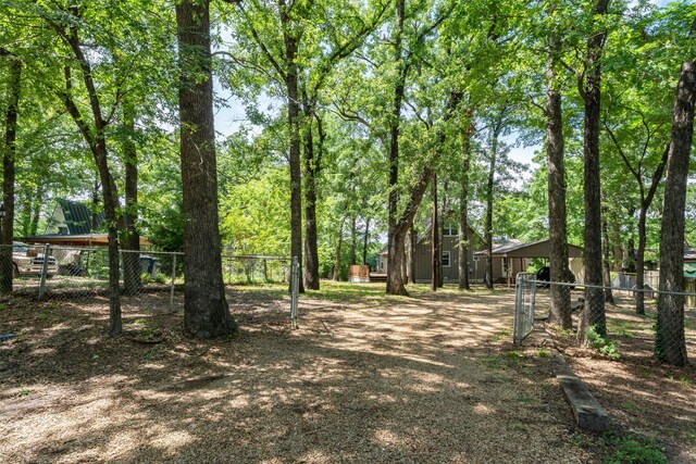 237 Ben Lacy Dr, Gun Barrel City, TX 75156 - view of yard with fence