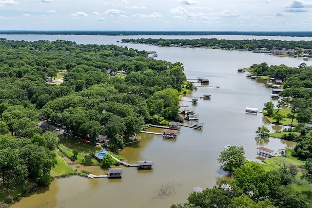 237 Ben Lacy Dr, Gun Barrel City, TX 75156 - drone / aerial view of a nearby body of water