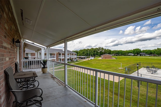 8511 Westover Ct Unit 235, Granbury, TX 76049 - view of balcony