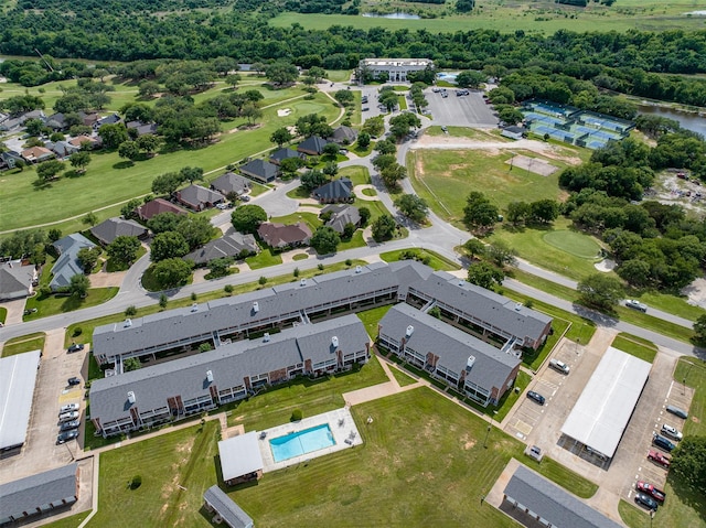 8511 Westover Ct Unit 235, Granbury, TX 76049 - view of property location with a pool and a large body of water