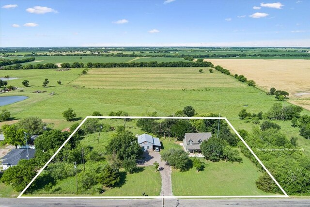 807 Berger Rd, West, TX 76691 - view of rural area featuring property boundaries highlighted and a large body of water