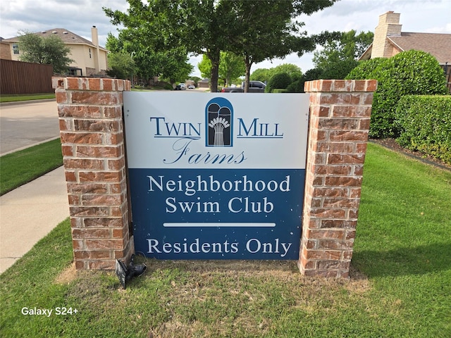 9016 N Stone Mill Ln, Fort Worth, TX 76179 - view of community / neighborhood sign