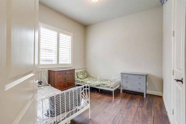 4701 Trevor Trl, Grapevine, TX 76051 - bedroom with wood finished floors and baseboards