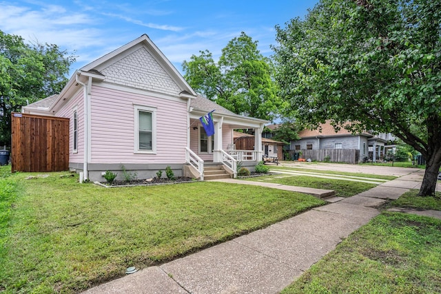 victorian house with a porch