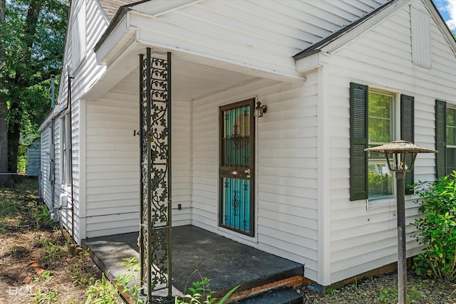 view of property entrance