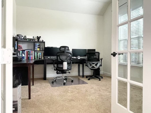 7500 W Fork Ln, Mckinney, TX 75071 - office area with carpet and baseboards