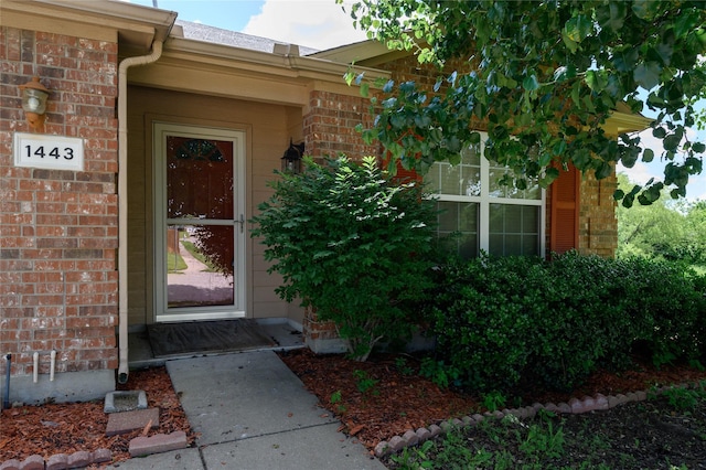 1443 Teal, Sherman, TX 75092 - entrance to property featuring brick siding