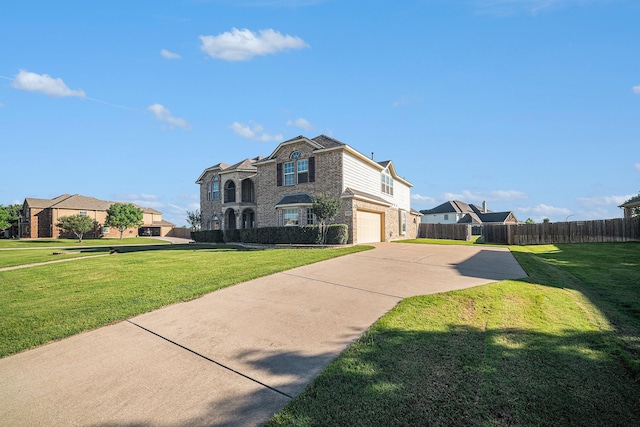 1432 Fence Post Dr, Fort Worth, TX 76052 - view of front of house featuring brick siding, an attached garage, and driveway