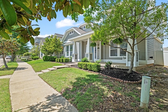 1505 Oakcrest Dr, Providence Village, TX 76227 - view of front of property with a front yard