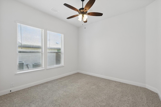 300 Navo Rd, Little Elm, TX 75068 - carpeted spare room with ceiling fan and baseboards