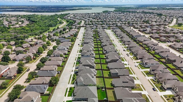 300 Navo Rd, Little Elm, TX 75068 - aerial view of residential area with a large body of water