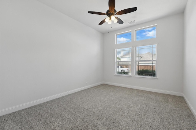 300 Navo Rd, Little Elm, TX 75068 - carpeted spare room with a ceiling fan and baseboards