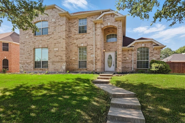 1228 Carriage Creek Dr, Desoto, TX 75115 - traditional-style home featuring brick siding
