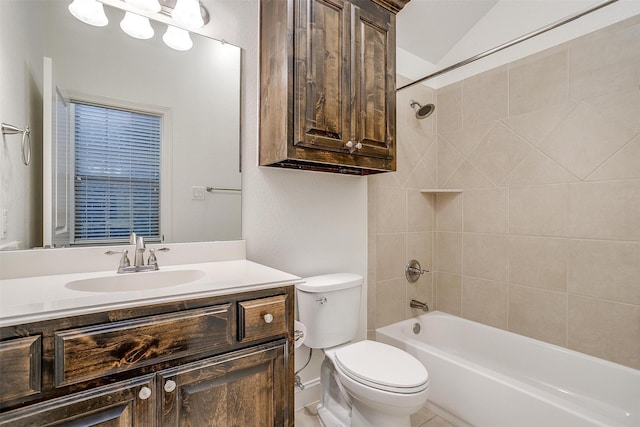 5232 Buffalo Gap Trl, Fort Worth, TX 76126 - full bath with toilet, vanity, and  shower combination