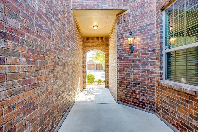 5232 Buffalo Gap Trl, Fort Worth, TX 76126 - doorway to property featuring brick siding
