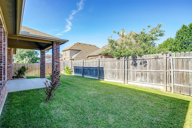 5232 Buffalo Gap Trl, Fort Worth, TX 76126 - view of yard featuring a patio