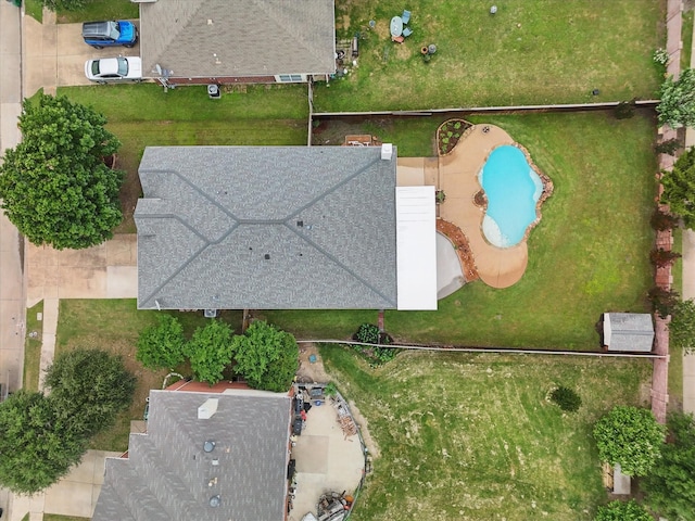 217 Arabian Rd, Waxahachie, TX 75165 - aerial view of property's location with a pool