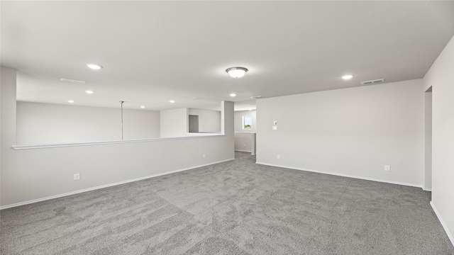1700 Elle Ln, Aubrey, TX 76227 - spare room with recessed lighting, carpet, and baseboards
