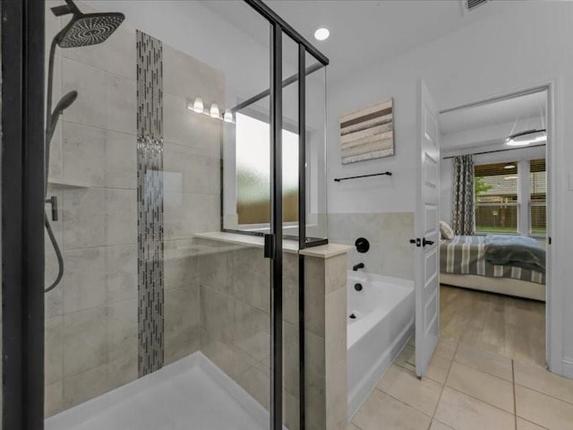 3605 Keechi Creek Dr, Celina, TX 75078 - full bathroom featuring a stall shower, ensuite bath, and a bath