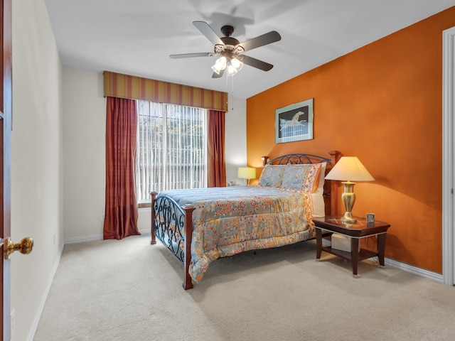 1217 Mandeville Dr, Murphy, TX 75094 - carpeted bedroom with baseboards and ceiling fan