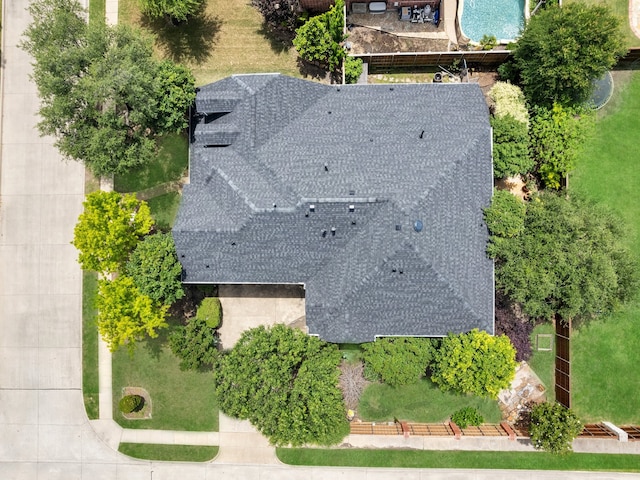 1217 Mandeville Dr, Murphy, TX 75094 - aerial view of property and surrounding area