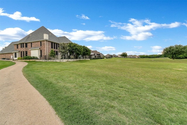 2401 Portwood Way, Fort Worth, TX 76179 - view of property's community featuring a yard and an attached garage