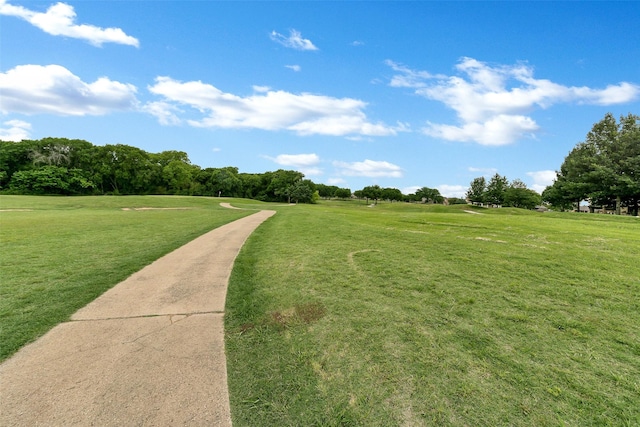2401 Portwood Way, Fort Worth, TX 76179 - view of property's community featuring a yard and view of scattered trees