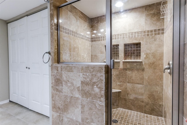 full bath with a stall shower