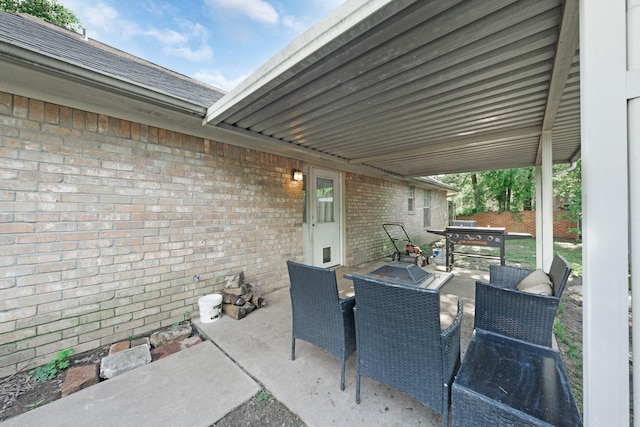 400 Houston St, Sulphur Springs, TX 75482 - view of patio / terrace featuring outdoor dining space