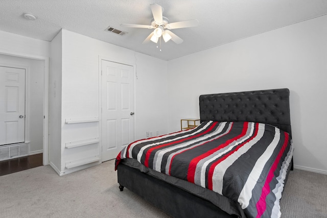 1426 Northridge Dr, Carrollton, TX 75006 - bedroom featuring carpet, ceiling fan, and baseboards