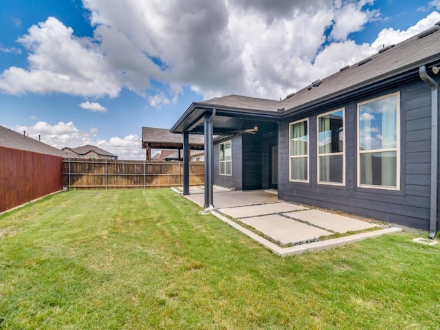 3305 Brentwood Cv, Forney, TX 75126 - view of yard with a patio area