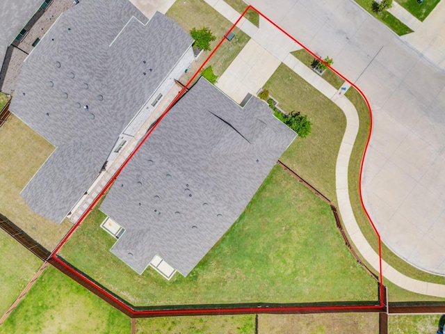 3305 Brentwood Cv, Forney, TX 75126 - aerial overview of property's location featuring property parcel outlined