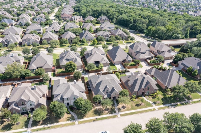 901 Clear Water Dr, Allen, TX 75013 - aerial perspective of suburban area