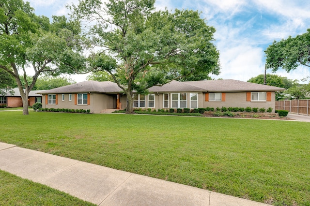 5820 Forest Ln, Dallas, TX 75230 - view of single story home