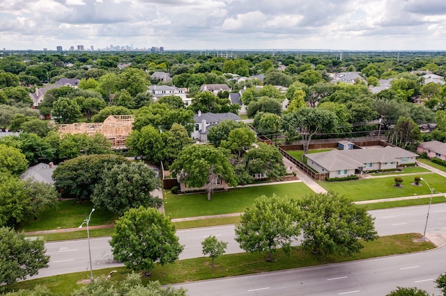 5820 Forest Ln, Dallas, TX 75230 - drone / aerial view