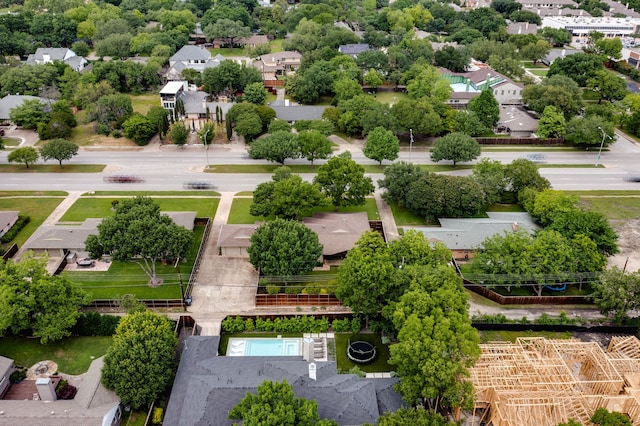 5820 Forest Ln, Dallas, TX 75230 - aerial perspective of suburban area