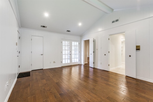 10101 Apple Creek Dr, Dallas, TX 75243 - empty room with dark wood-style floors
