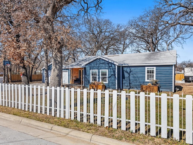 3939 Ermis St, Haltom City, TX 76111 - view of front of house with a fenced front yard