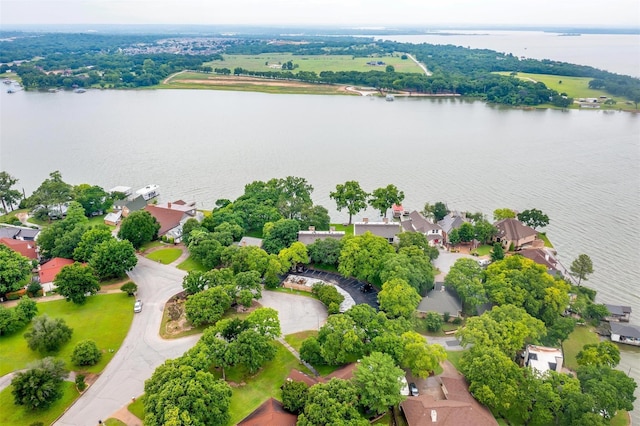 390 Driftwood Ct Unit 3B-1, Azle, TX 76020 - aerial view of residential area featuring a large body of water